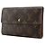 Billetera tri-fold Etui Papier Porto Tresol Louis Vuitton Castaño - vista 2