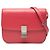 Céline Celine Red Medium Calfskin Classic Box