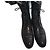 Santoni patinated leather ankle boots 7/5 ITALIAN 42.5 EUROPE LINING