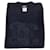 Chanel Uniform Woll und Baumwollpullover marineblau