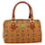 MCM Visetos logogramme Canvas and Leather Marrone