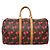 Borsa Keepall Louis Vuitton Edizione Limitata Monogram Cerises 45 Marrone - vista 2