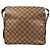 Borsa a mano Naviglio Damier Louis Vuitton Marrone