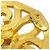 Chanel CC Round Metal D'oro - vista 4