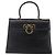 Borsa Gancini in pelle Salvatore Ferragamo Nero