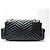 NUOVA BORSA GUCCI MARMONT MULTI TASCHE IN PELLE NERA CON TRACOLLA Nero - vista 2