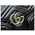 NUOVA BORSA GUCCI MARMONT MULTI TASCHE IN PELLE NERA CON TRACOLLA Nero - vista 5