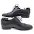 SCARPE BERLUTI RICHELIEU 0141 8.5 42.5 CUOIO PATINATO NERO E GRIGIO - vista 2