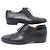 SCARPE BERLUTI RICHELIEU 0141 8.5 42.5 CUOIO PATINATO NERO E GRIGIO - vista 3