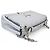 BORSA LOUIS VUITTON VERY CHAIN M43201 IN PELLE ARGENTATA Argento - vista 5