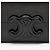 Céline Borsa a spalla Triomphe in pelle di vitello lucida Celine Nero - vista 10
