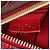 Borsa a Spalla Pochette Metis in Monogram Empreinte Louis Vuitton Rosso - vista 5