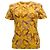 Camiseta impresa Hermès Tatersales en algodón amarillo