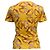 Camiseta impresa Hermès Tatersales en algodón amarillo - vista 3
