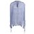 Haider Ackermann Polka Dot Bluse aus hellblauer Seide