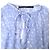 Haider Ackermann Polka Dot Bluse aus hellblauer Seide - Ansicht 5