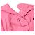 Blusa peplum de algodón rosa con detalle de lazo Louis Vuitton Castaño - vista 4