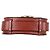 Borsa a Spalla Chloé Small Tess in Pelle di Vitello Marrone Rosso - vista 4