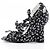 Louis Vuitton Einteiler Sandalen Seidenkleid 2-in-1 Set Schwarz - Ansicht 9