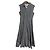 Autre Marque Vestido transparente con botones de perla Apuweiser-riche Castaño Negro Blanco