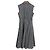 Autre Marque Vestido transparente con botones de perla Apuweiser-riche Castaño Negro Blanco - vista 2