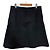 Autre Marque Falda de mezcla de lino Patou 23S-SK036-0134 Negro