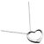 Tiffany & Co Collana Tiffany Open Heart in Argento 925