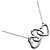 Tiffany & Co Collana Tiffany Triple Heart in Argento 925