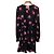 Blumenmusterkleid von Kate Spade Schwarz Pink