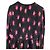 Blumenmusterkleid von Kate Spade Schwarz Pink - Ansicht 6