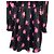 Blumenmusterkleid von Kate Spade Schwarz Pink - Ansicht 7