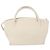 Vintage Handtasche Bally aus gestepptem Leder Weiß - Ansicht 2