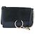 Chloé Borsa a Spalla Faye in Pelle e Camoscio Piccola Blu