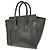 Céline Bolso Luggage Celine de cuero liso micro Negro - vista 2