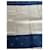 Foulard in seta Chanel 90 cm Blu  - vista 4