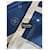 Foulard in seta Chanel 90 cm Blu  - vista 6