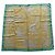 Foulard Hermès Circuit 24 Faubourg in Seta Giallo Verde 90cm
