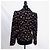 Emanuel Ungaro Elegante Samtjacke von Ungaro mit floralem Muster Schwarz - Ansicht 2