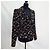 Emanuel Ungaro Elegante Samtjacke von Ungaro mit floralem Muster Schwarz - Ansicht 4