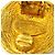 Chanel Vintage CC Round Clip-On Metal Small D'oro - vista 2