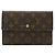 Langbörse Tri-Fold Pochette Passport Monogram Louis Vuitton Braun - Ansicht 2