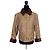 Versace Jeans Couture Chaqueta Versace con patrón de brocado Castaño Dorado