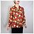 Camisa de seda roja Givenchy con patrón de bolsos Multicolor - vista 8
