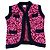 Chanel Ärmellose Weste Rosa Wolle Kaschmir 40 Pink