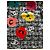 Chanel Baumwoll-Top mit Blumenmuster Schwarz Weiß CC Logo Größe 38 Mehrfarben - Ansicht 3