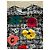Chanel Baumwoll-Top mit Blumenmuster Schwarz Weiß CC Logo Größe 38 Mehrfarben - Ansicht 5