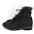 Stivaletti flat alla caviglia foderati in shearling nero Pedro Garcia - vista 2