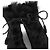Stivaletti flat alla caviglia foderati in shearling nero Pedro Garcia - vista 4