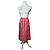Falda Vintage Dior Rayas Rojas y Blancas 36/S