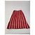 Falda Vintage Dior Rayas Rojas y Blancas 36/S - vista 10